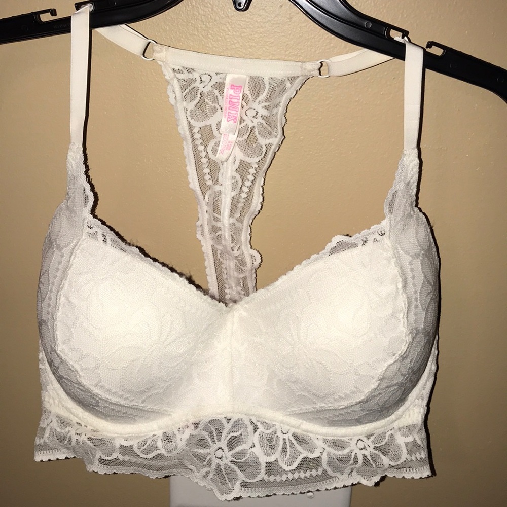 Pink Victoria Secret bra brand new gorgeous lace